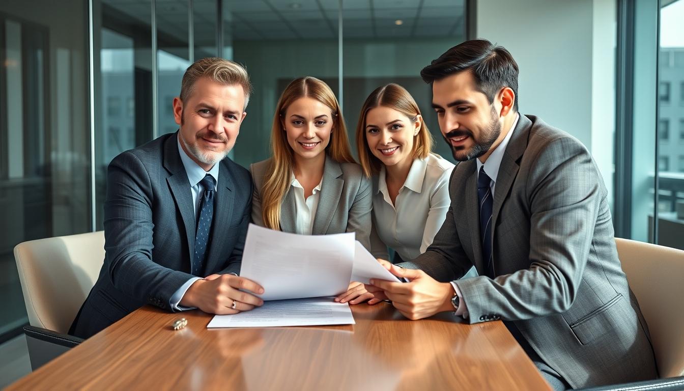 Business contract documents